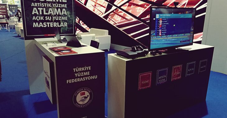 HESTOUREX ANTALYA FUARINDA TÜRKİYE YÜZME FEDERASYONU OLARAK YERİMİZİ ALDIK!