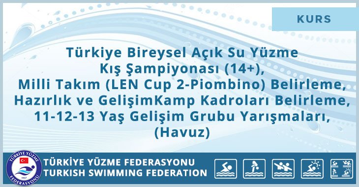 Türkiye Bireysel Açık Su Yüzme Kış Şampiyonası