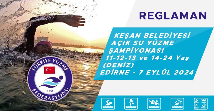 KEŞAN BELEDİYESİ AÇIK SU YÜZME ŞAMPİYONASI 7 EYLÜL 2024